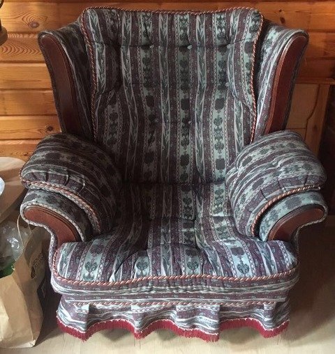 Реставрация старого кресла в Элит-Винтаж - До