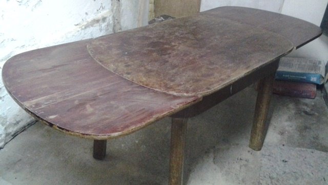 Реставрация обеденного стола в Элит-Витаж - До