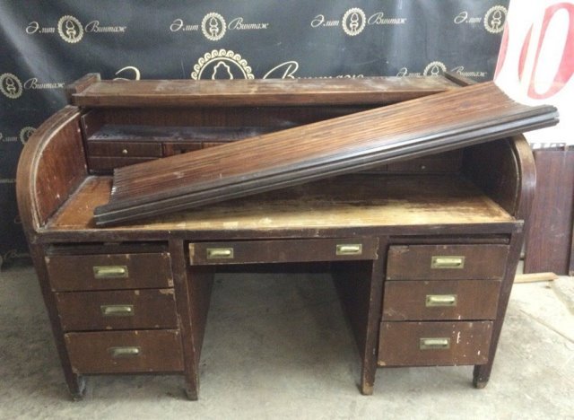 Реставрация старого письменного стола в Элит-Винтаж - До
