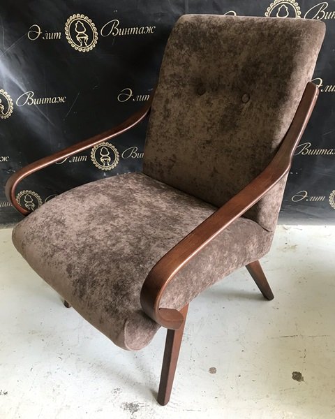 Реставрация винтажного кресла в Элит-Винтаж - После