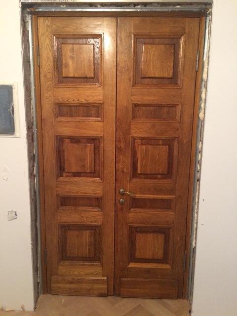 Реставрация входной двери в Элит-Винтаж - После