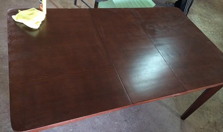 Реставрация старого обеденного стола в Элит-Винтаж - После