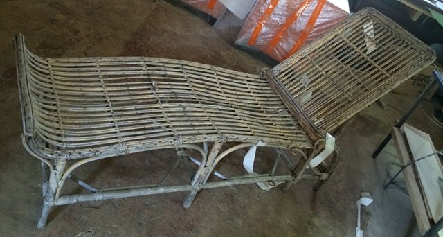 Реставрация дачной плетеной мебели в Элит-Винтаж - До